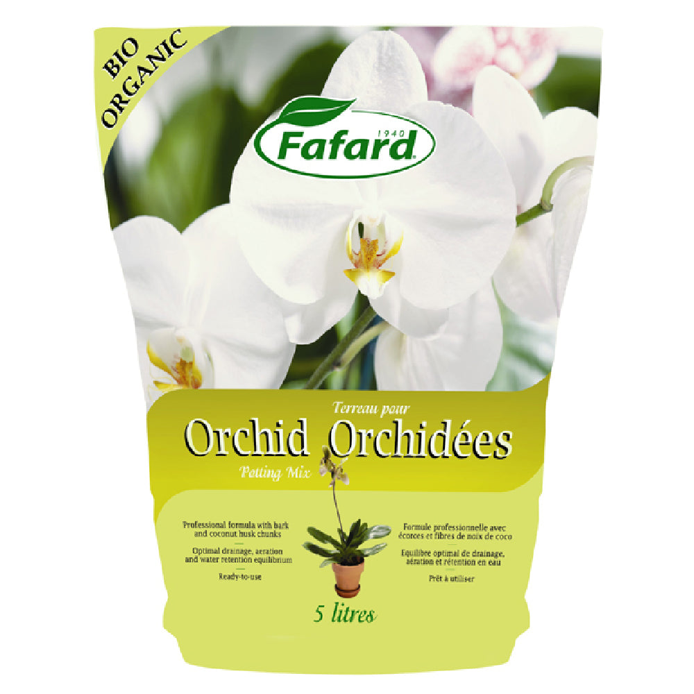 Terreau Orchidée Premium, Substrat Orchidée, Terreau pour toutes les  Orchidées 4L